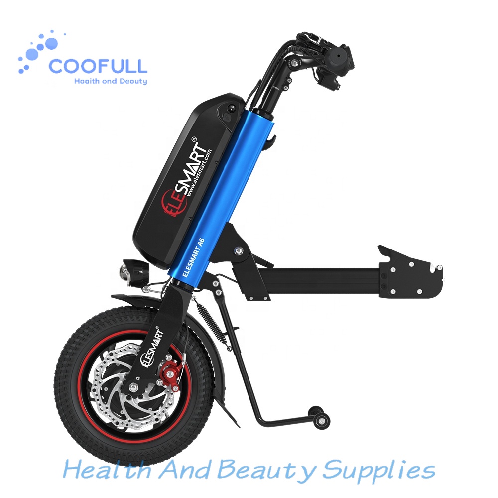 Electrical - Coofull Hocheffizienter 500W Getriebemotor 12-Zoll Elektrorollstuhl-Handcycle-Aufsatz