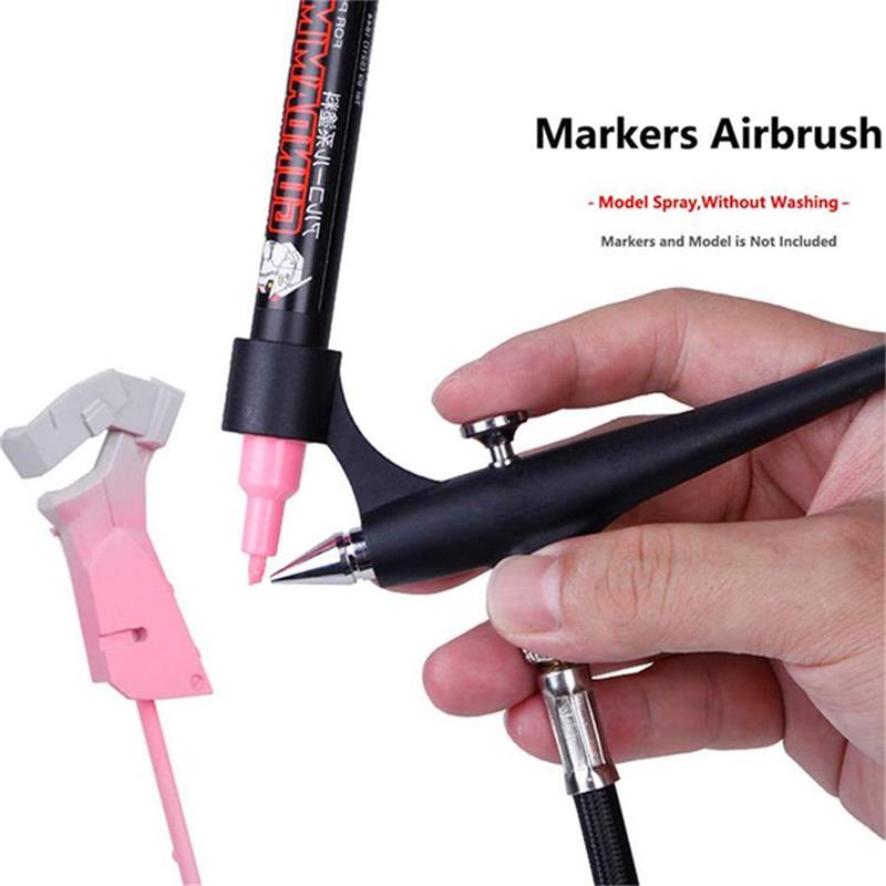 Airbrush Kit With Mini Compressor - Kleine Airbrush Für Leichte Marker Stift
