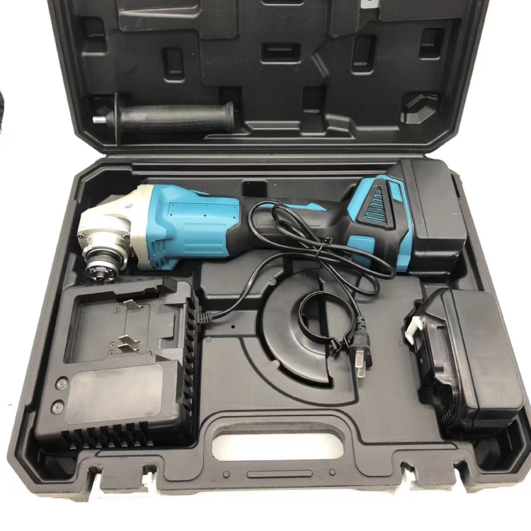 Brushless Angle Grinder Battery Powered - 21V 125mm Mini Akku-Poliermaschine Batterieleistung Bürstenloser