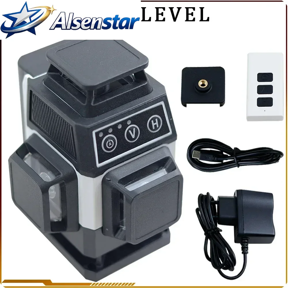 16-Linien-Laser-Nivelliergerät – Laser Level 16 Lines 4D Green Bewertung und Preis
