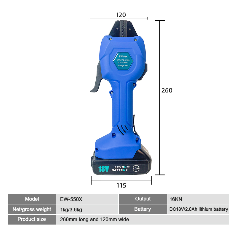EW-50X Wiederaufladbares Crimp – Electrical Bewertung und Preis