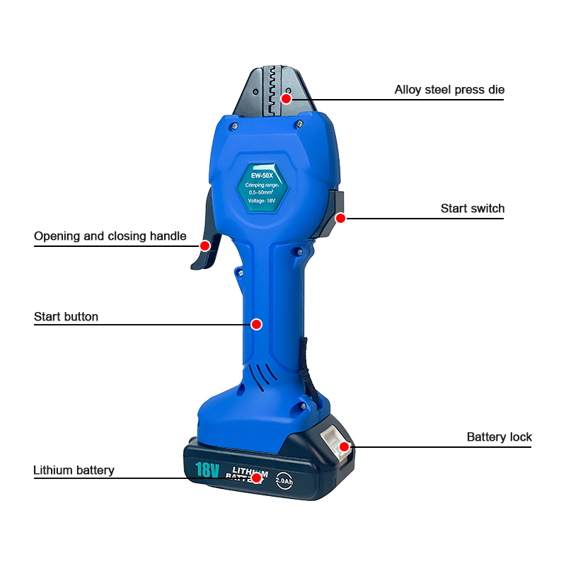 EW-50X Wiederaufladbares Crimp – Electrical Bewertung und Preis